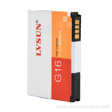 Mobile Phone Battery for HTC G16, Capacity of 1,270mAh